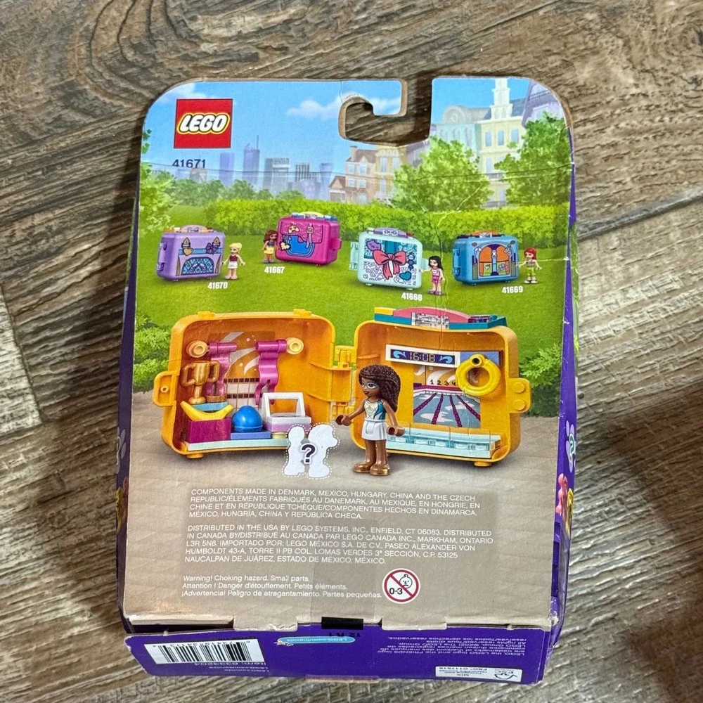 LEGO Friends Mia's Soccer Cube 41671 Playset 69 Pcs New‎ Sealed Travel Toy